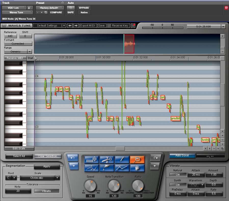 Vocal Tuning Service